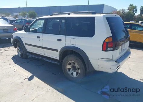 2002 Mitsubishi Montero Sport Es/Ls z USA, uszkodzony, nr VIN JA4MT21H02J056455